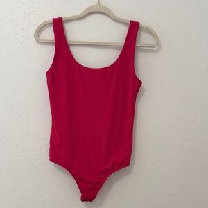 Express Vibrant Pink Body Contour Top